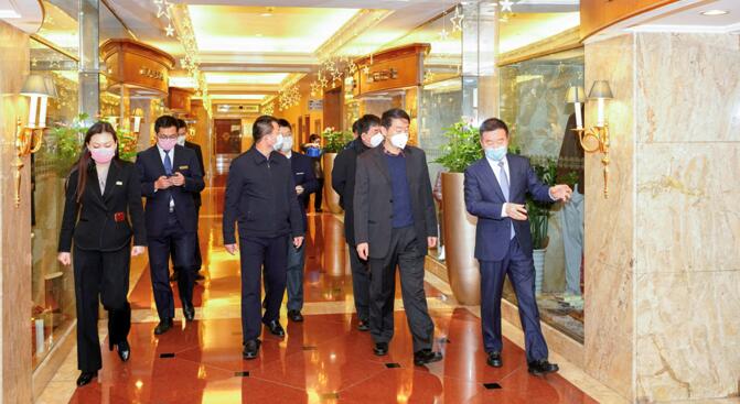 集团党委书记、董事长任丁一行 赴锦江宾馆督导检查疫情防控工作