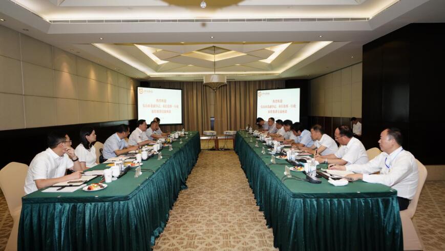 任丁董事长会见乐山市委副书记、市长张彤一行