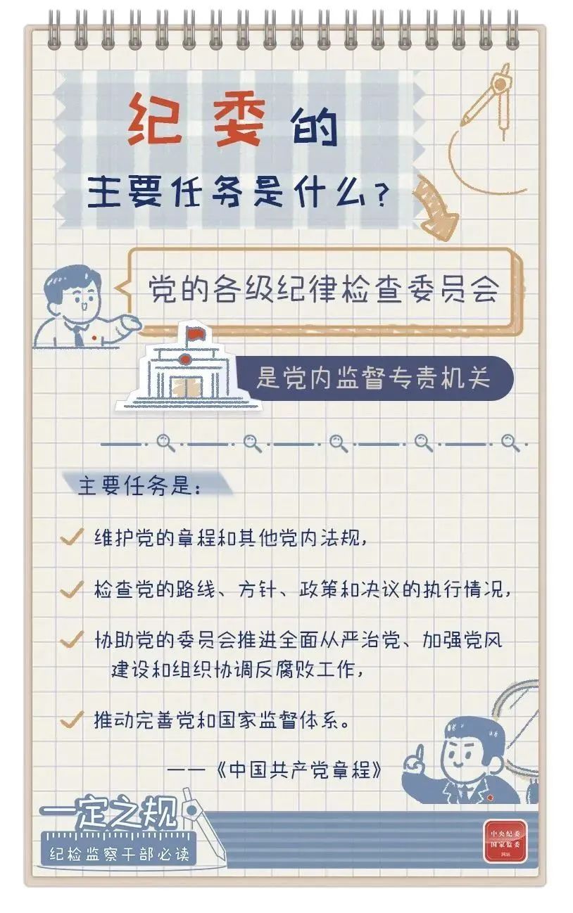 一定之规：纪委的主要任务是什么？